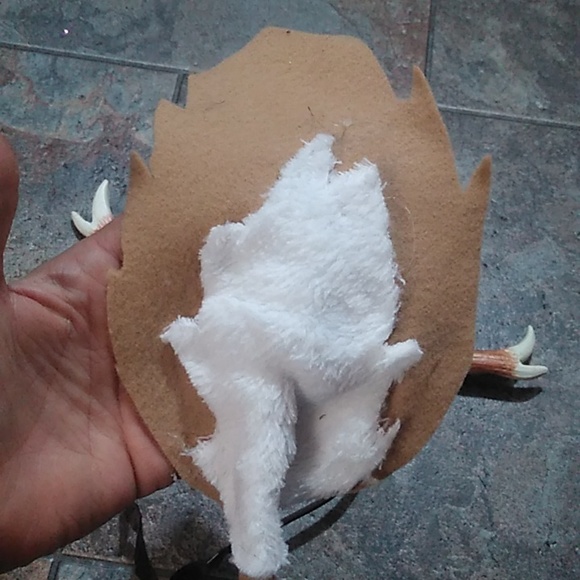 🦌 Deer Costume Antlers 🦌 Headband and Pin-on Tail - Picture 5 of 6